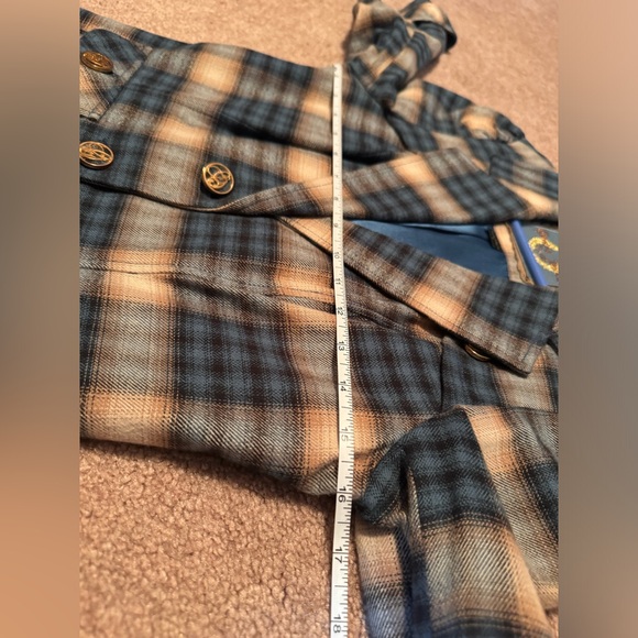 Vintage Guess Plaid Blazerđź’™ - Picture 12 of 15
